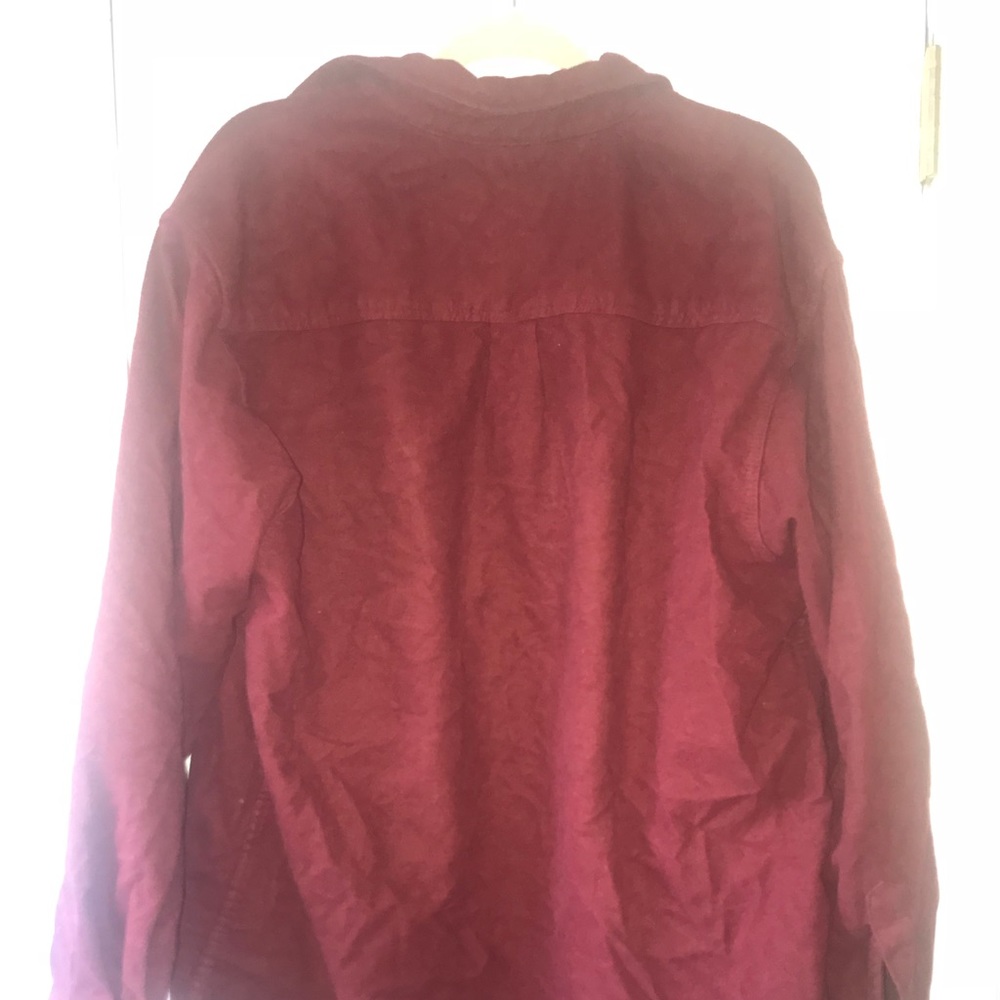 Red/Maroon Field and Stream Oversized Flannel